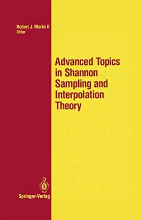 Couverture du produit · Advanced Topics in Shannon Sampling and Interpolation Theory