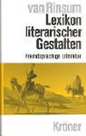 Couverture du produit · Lexikon literarischer Gestalten II. Fremdsprachige Literatur.
