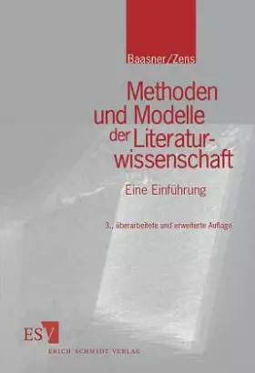 Couverture du produit · Methoden und Modelle der Literaturwissenschaft. Eine Einführung.