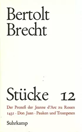 Couverture du produit · Brecht, Bertolt: Stücke, XII
