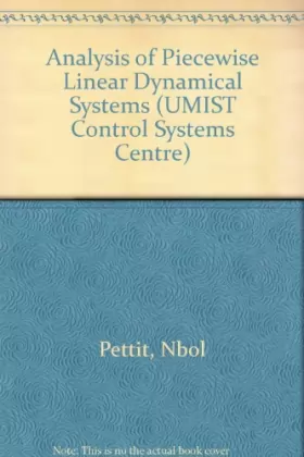 Couverture du produit · Analysis of Piecewise Linear Dynamical Systems