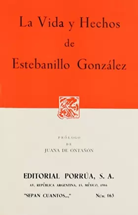 Couverture du produit · LA VIDA Y HECHOS DE ESTEBANILLO GONZALEZ (SEPAN CUANTOS  163)