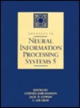 Couverture du produit · Advances in Neural Information Processing Systems Five: Nips Five