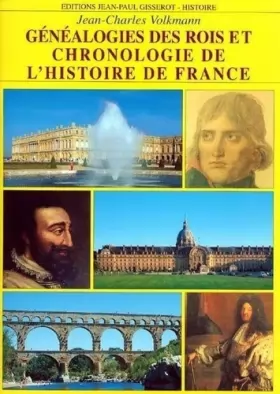 Couverture du produit · Généalogies des rois et chronologie de l'histoire de France