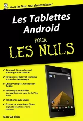 Couverture du produit · Les Tablettes Android pour les Nuls
