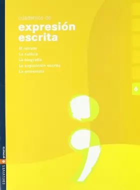 Couverture du produit · Cuaderno 6 de expresión escrita (Lengua Primaria)