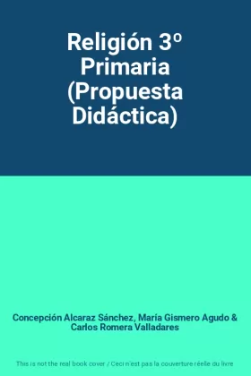 Couverture du produit · Religión 3º Primaria (Propuesta Didáctica)
