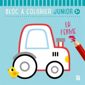Couverture du produit · Bloc à colorier junior 3+ La ferme