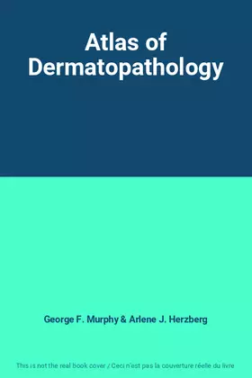 Couverture du produit · Atlas of Dermatopathology