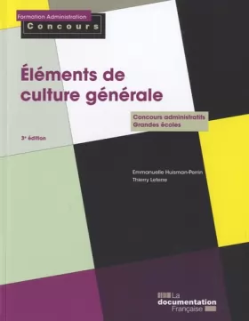 Couverture du produit · Eléments de culture générale - Edition 2010