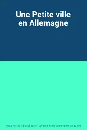 Couverture du produit · Une Petite ville en Allemagne