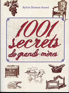 Couverture du produit · 1001 secrets de grand-mère