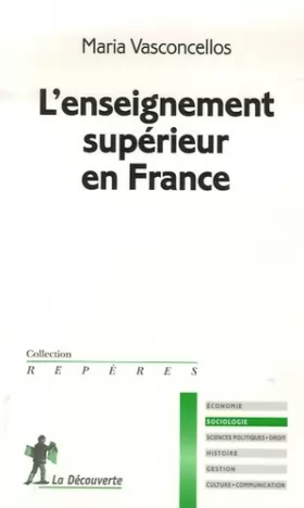 Couverture du produit · L'enseignement supérieur en France