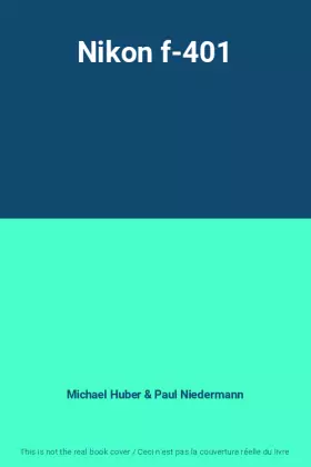 Couverture du produit · Nikon f-401