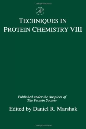 Couverture du produit · Techniques in Protein Chemistry