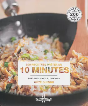 Couverture du produit · 200 recettes prêtes en 10 minutes