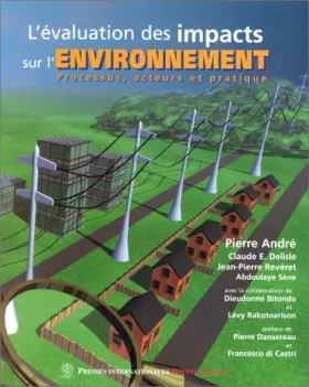 Couverture du produit · L'EVALUATION DES IMPACTS SUR L'ENVIRONNEMENT