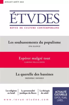 Couverture du produit · Etudes 4306 - 07-08-23