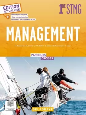 Couverture du produit · Parcours croisés - Management 1re STMG (2023) - Manuel élève