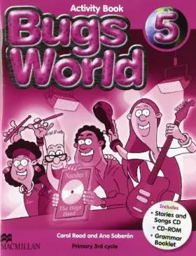 Couverture du produit · Bugs World Level 5 Activity Book Pack