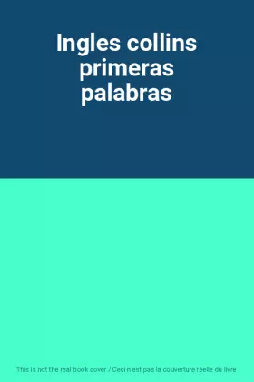 Couverture du produit · Ingles collins primeras palabras