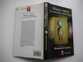Couverture du produit · Homo videns (la sociedad teledirigida)