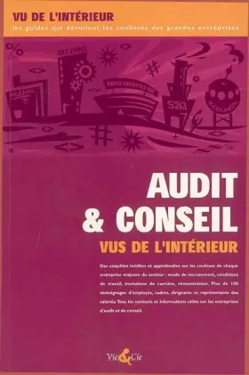 Couverture du produit · Audit et conseil vus de l'intérieur