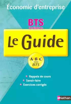 Couverture du produit · Economie d'entreprise BTS tertiaires 1e et 2e années