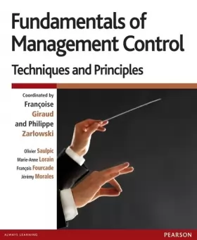 Couverture du produit · Fundamentals of Management Control