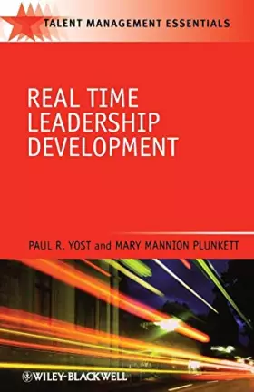 Couverture du produit · Real Time Leadership Development