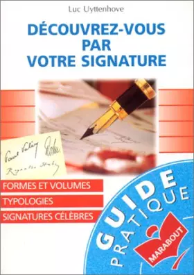 Couverture du produit · Découvrez-vous par votre signature