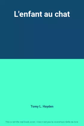 Couverture du produit · L'enfant au chat