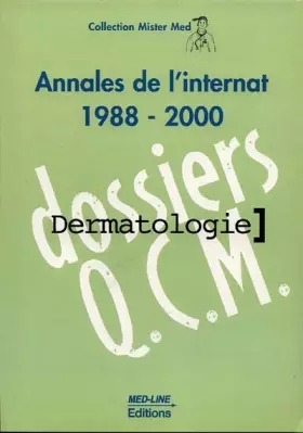 Couverture du produit · Annales de l'internat 1988-2000 : dermatologie