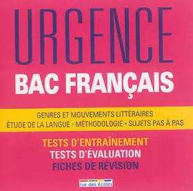 Couverture du produit · Urgence bac français 2016