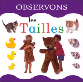 Couverture du produit · Observons les tailles