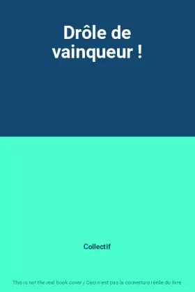 Couverture du produit · Drôle de vainqueur !