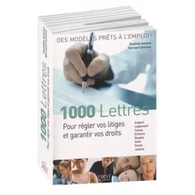Couverture du produit · 1000 Lettres pour régler vos litiges et garantir vos droits