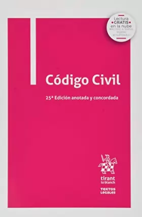 Couverture du produit · Código Civil 25ª Edición anotada y concordada 2020