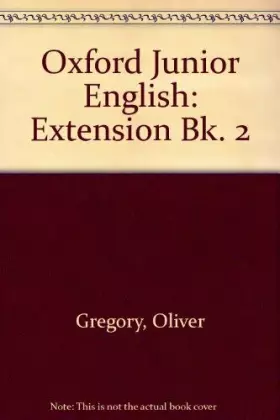 Couverture du produit · Oxford Junior English: Extension Bk. 2