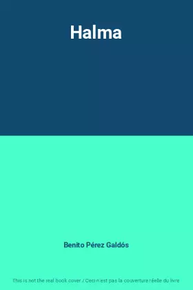Couverture du produit · Halma