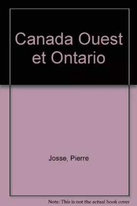 Couverture du produit · Canada Ouest et Ontario