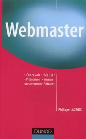 Couverture du produit · Webmaster