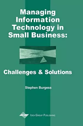 Couverture du produit · Managing Information Technology In Small Business