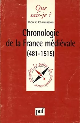Couverture du produit · Chronologie de la France médiévale
