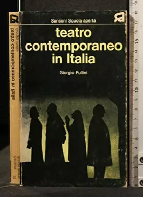 Couverture du produit · Teatro Contemporaneo In Italia