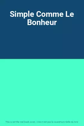 Couverture du produit · Simple Comme Le Bonheur