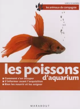 Couverture du produit · Les poissons d'aquarium