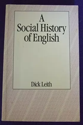 Couverture du produit · Social History of English