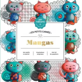 Couverture du produit · Les Petits Carrés d'Art-thérapie Mangas
