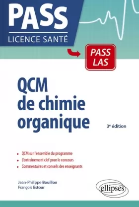 Couverture du produit · UE1 - QCM de chimie organique - 3e édition